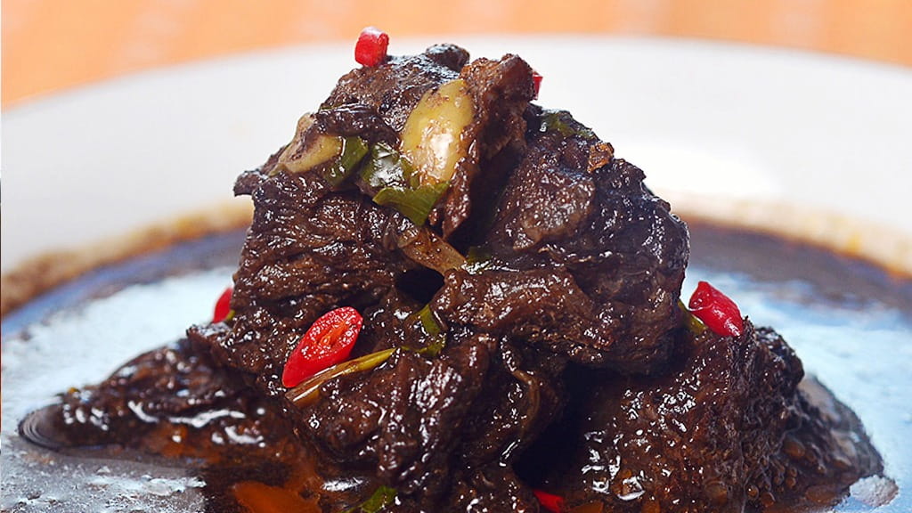 Rawon Daging Sapi Lulur Bumbu Pekat